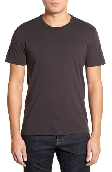 Men's Velvet By Graham & Spencer 'howard' Crewneck T-shirt - Grey