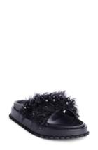 Women's Simone Rocha Embellished Slide Sandal Us / 36eu - Black
