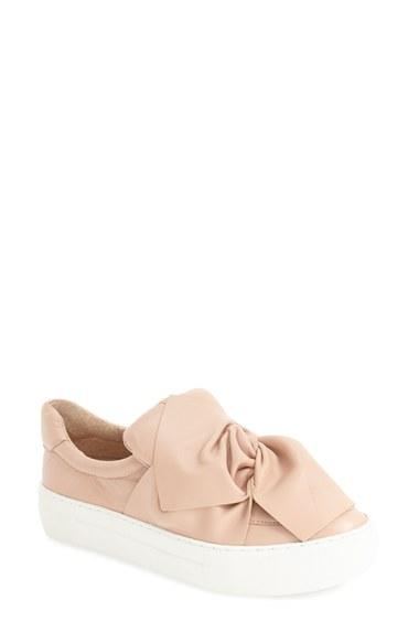 Women's Jslides 'annabelle' Platform Sneaker M - Beige