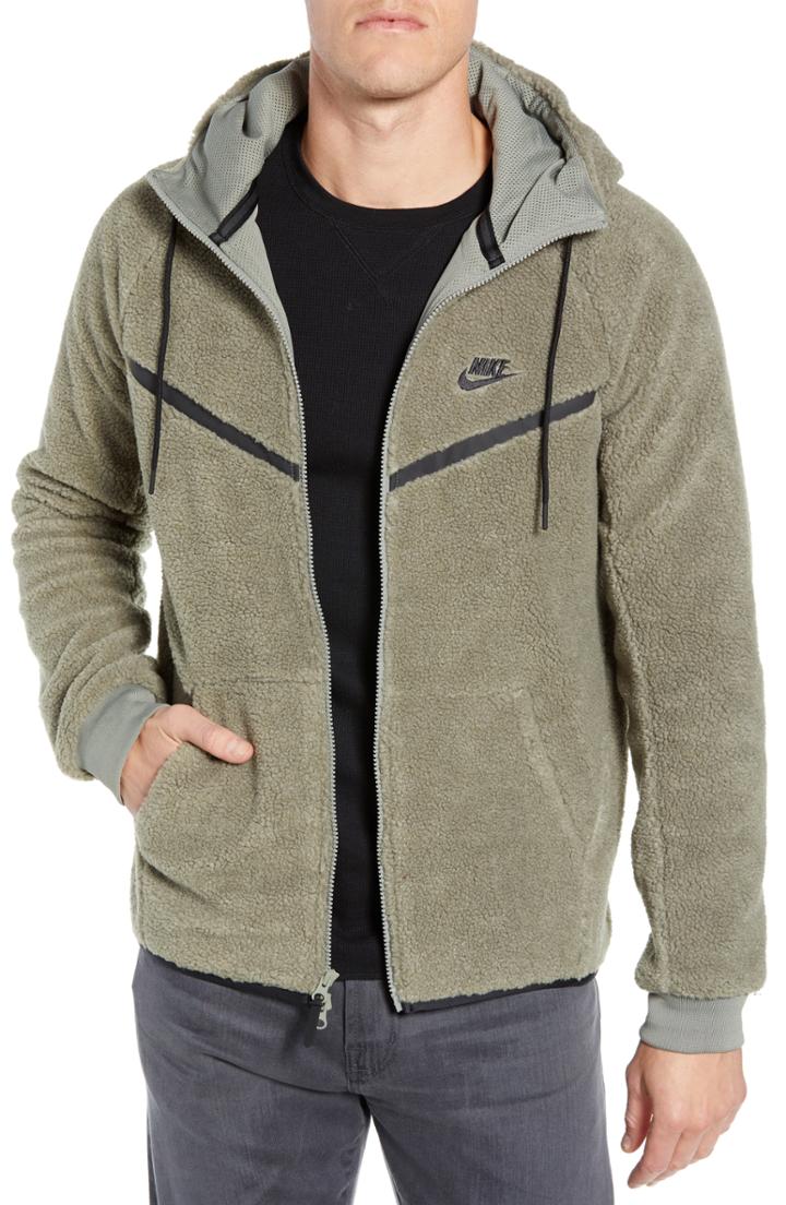 Men's Nike Tech Icon Fleece Zip Hoodie, Size R - Black