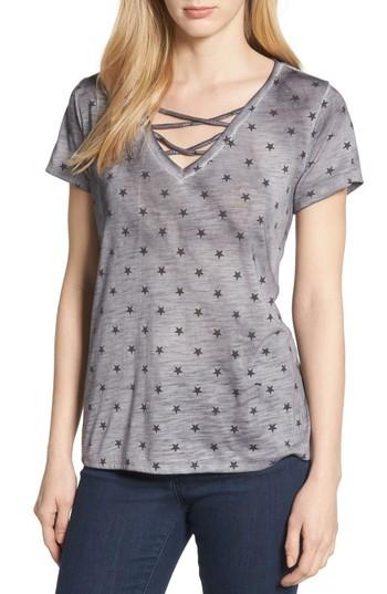 Women's Billy T Star Tee - Grey