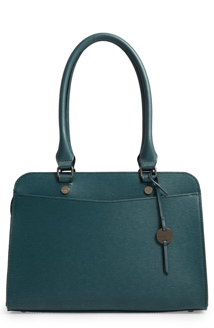 Lodis Los Angeles Babette Under Lock & Key Rfid Leather Satchel - Green