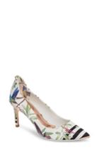 Women's Ted Baker London Pointy Toe Pump M - White