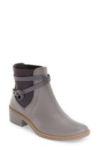 Women's Bernardo Peony Short Waterproof Rain Boot M - Grey