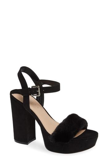 Women's Leith Taryn Platform Sandal .5 M - Black