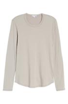 Women's James Perse Brushed Jersey Tee - Ivory