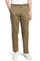 Men's Bills Khakis M3 Straight Fit Vintage Twill Flat Front Pants X 30 - Green