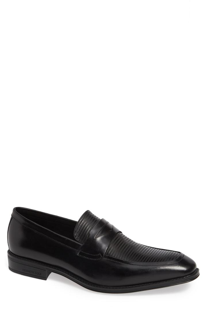 Men's Kenneth Cole New York Eliott Apron Toe Penny Loafer