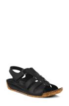 Women's Spring Step Evelin Sandal .5-6us / 36eu - Black