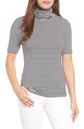 Women's Michael Michael Kors Stripe Turtleneck Top