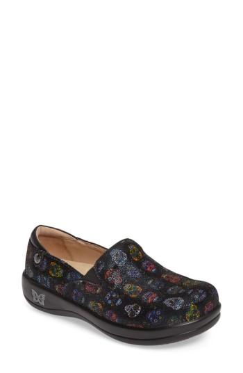 Women's Alegria 'keli' Embossed Clog -9.5us / 39eu - Blue