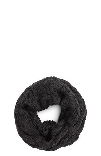 Women's Canada Goose Chunky Cable Wool Snood, Size - Grey