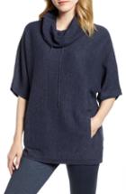 Women's Anne Klein Cowl Neck Sweater, Size - Blue