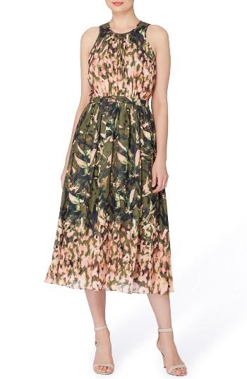 Women's Catherine Catherine Malandrino Alfie Print Fit & Flare Midi Dress