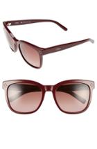 Women's Chloe 'boxwood' 55mm Sunglasses - Bordeaux
