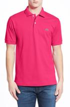 Men's Lacoste 'l1212' Pique Polo (s) - Pink