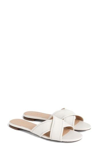 Women's J.crew Cora Slide Sandal M - White