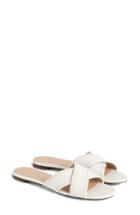 Women's J.crew Cora Slide Sandal M - White
