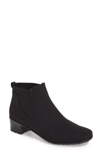 Women's Sesto Meucci Yigal Waterproof Bootie M - Black