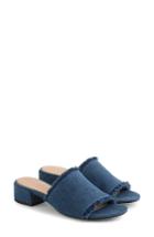 Women's J.crew Alice Slide Sandal M - Blue