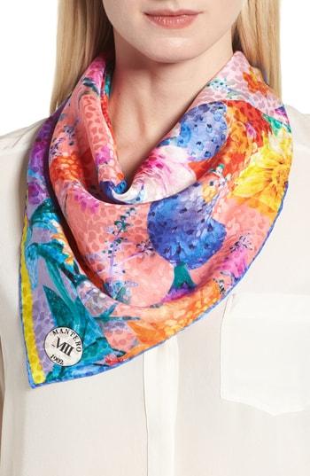 Women's Mantero Icona Del Sud Square Silk Scarf
