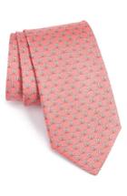 Men's Salvatore Ferragamo Bicycles Silk Tie, Size - Pink