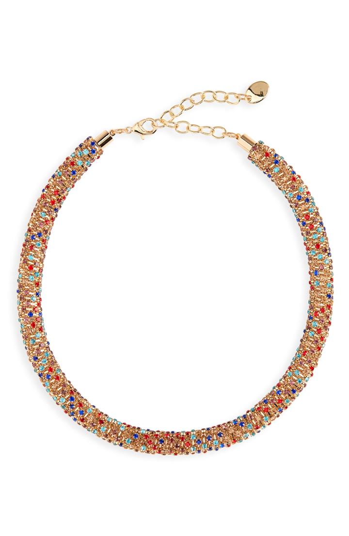 Women's Stella + Ruby Tani Crystal Collar Necklace