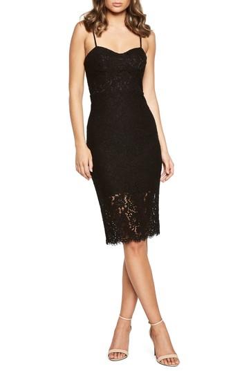 Women's Bardot Pierre Lace Dress - Black