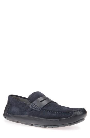 Men's Geox Melbourne 4 Driving Loafer Us / 39eu - Blue