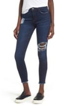 Women's Sts Blue Emma Frayed Hem Ankle Skinny Jeans - Blue