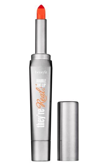 Benefit They're Real! Double The Lip Lipstick & Liner In One .05 Oz - Flame Game