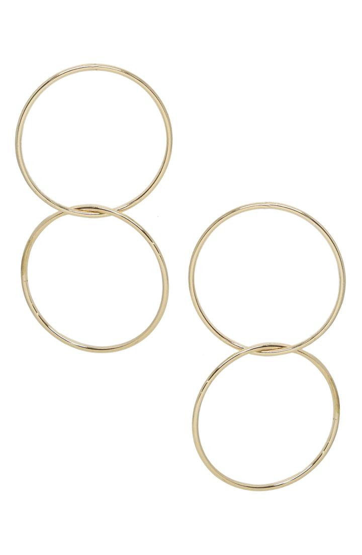 Women's Ettika Power Frontal Hoop Earrings