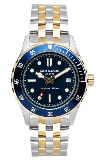 Men's Jack Mason Diver Bracelet Watch, 42mm