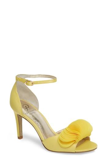Women's Adrianna Papell Gracie Ankle Strap Sandal .5 M - Yellow