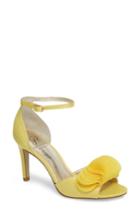 Women's Adrianna Papell Gracie Ankle Strap Sandal .5 M - Yellow
