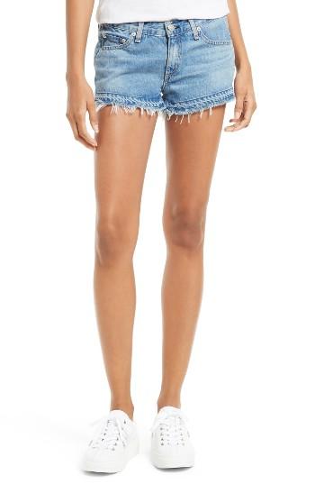Women's Rag & Bone/jean Released Hem Denim Shorts