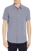 Men's Ted Baker London Twomoni Trim Fit Sport Shirt (m) - Blue