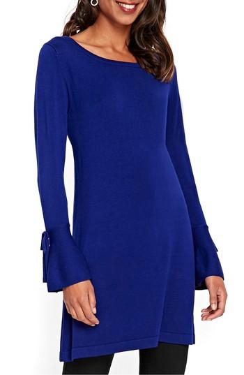 Women's Wallis Knitted Bow Sleeve Shift Dress