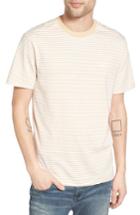 Men's Obey Apex Stripe T-shirt - Ivory