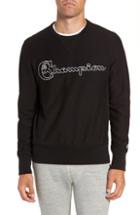 Men's Todd Snyder + Champion Script Sweatshirt, Size - Black