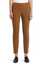 Women's Lafayette 148 New York 'gramercy' Acclaimed Stretch Pants - Brown