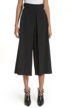Women's Alexander Wang Inverted Pleat Crop Pants - Black