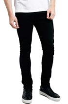 Men's Topman Skinny Stretch Jeans X 34 - Black
