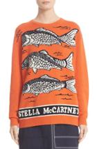 Women's Stella Mccartney Poisson Intarsia Knit Wool Sweater
