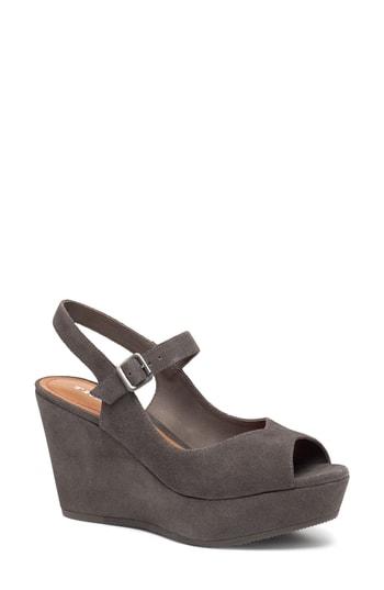 Women's Trask Tessa Platform Wedge M - Grey
