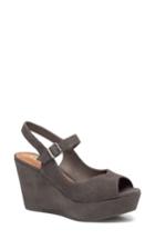 Women's Trask Tessa Platform Wedge M - Grey