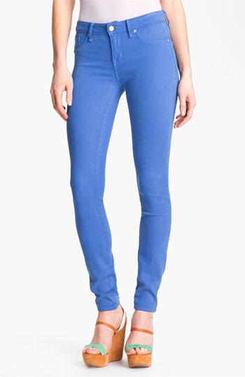 Marc By Marc Jacobs 'stick' Colored Skinny Jeans (electric Blue Lemonade) Womens Electric Blue Lemonade Size 30 30