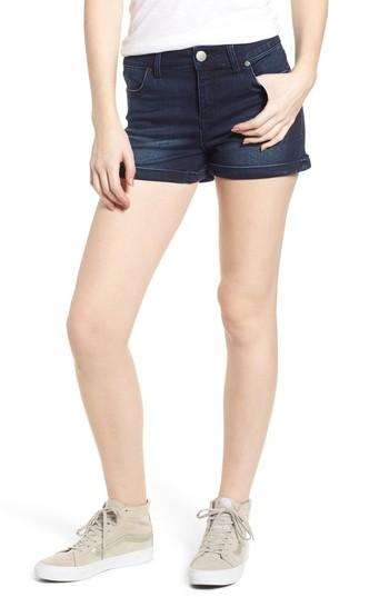 Women's Tinsel Cuffed Denim Shorts - Blue