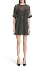 Women's Red Valentino Creponne T-shirt Dress - Black
