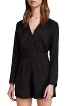 Women's Allsaints Karine Romper - Black